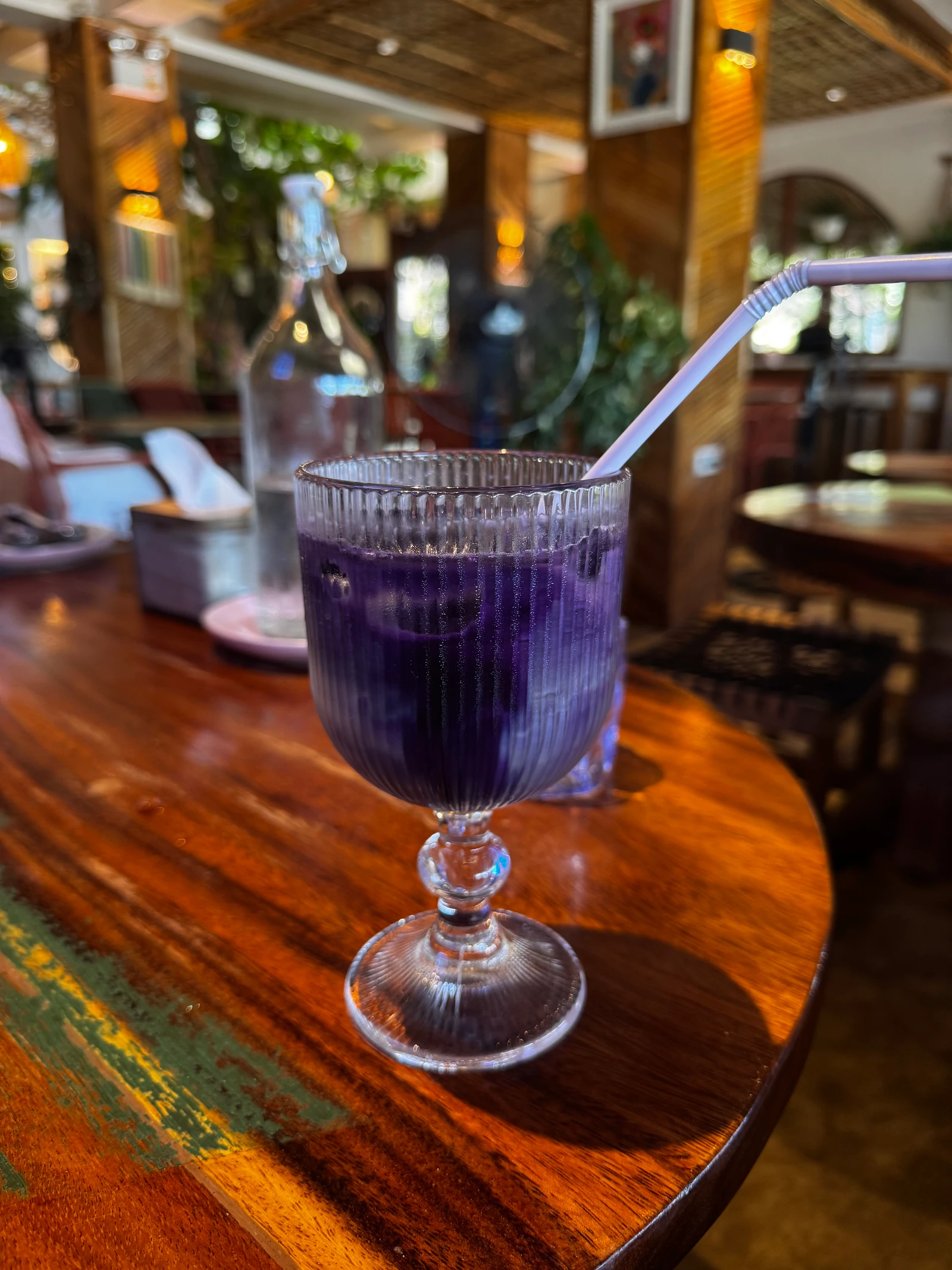 Breakfast Ube Latte.