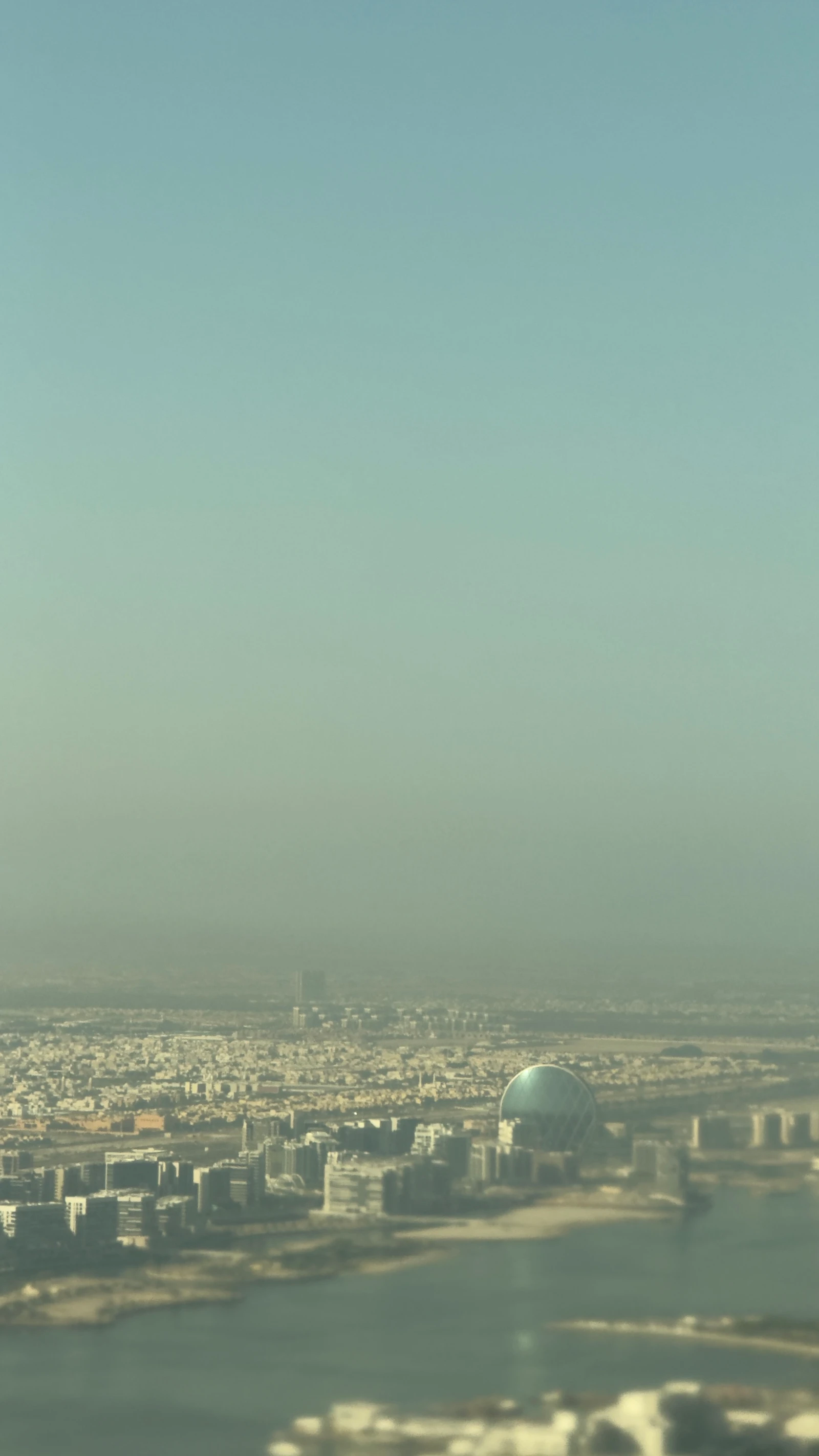 When the only filter is the aircraft window. 